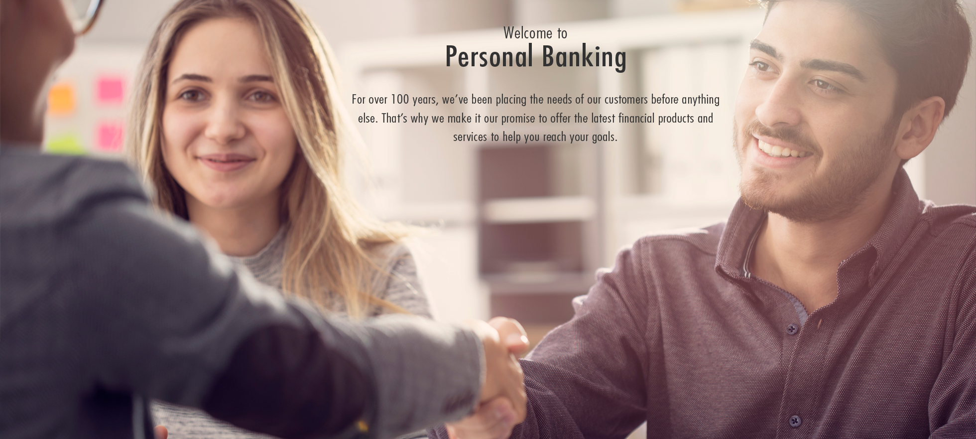 Personal banking at Citizens State Bank