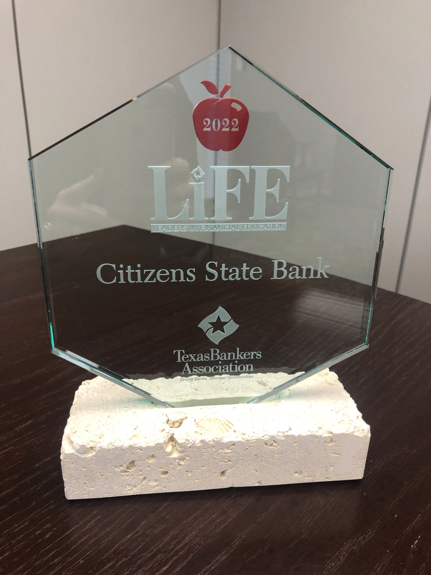 Citizens State Bank award
